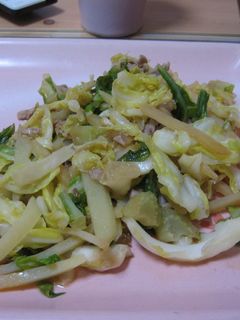 キャベツと豚肉のしょうが醤油炒め-レシピのメイン写真