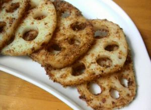 シンプルで和風なおかか蓮根ステーキ♪-レシピのメイン写真