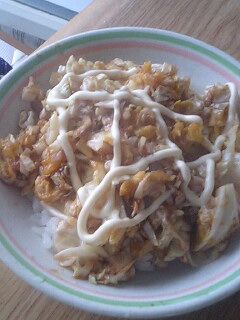 ランチに☆焼き肉タレキャベ丼♪-レシピのメイン写真