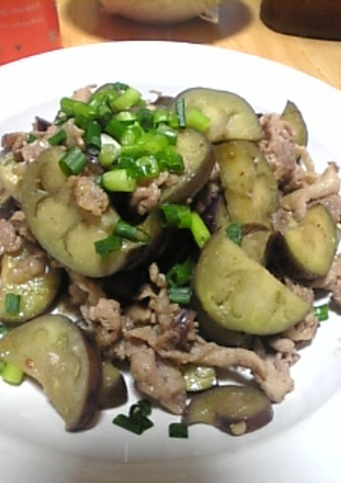 焼き肉のたれ使用☆なすと豚肉の炒め物-レシピのメイン写真