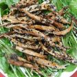 絶品~~揚げごぼうと水菜のサラダ