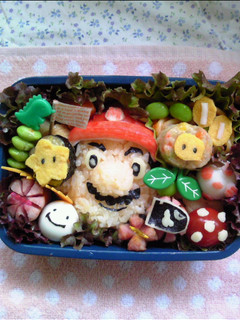 スーパーマリオ☆キャラ弁♪-レシピのメイン写真