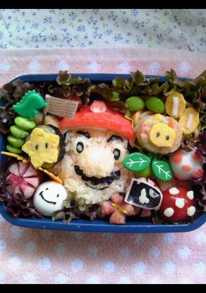 スーパーマリオ☆キャラ弁♪-レシピのメイン写真
