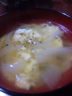 新たまねぎの卵スープ-レシピのメイン写真