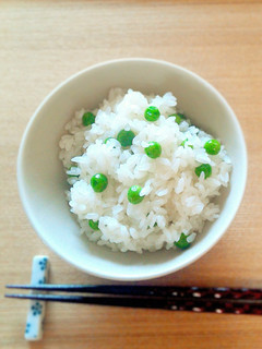 グリーンピースご飯-レシピのメイン写真
