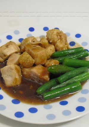 鶏ムネ甘ソテー-レシピのメイン写真