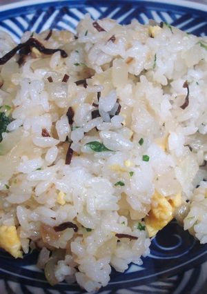 塩昆布でチャーハン☆-レシピのメイン写真
