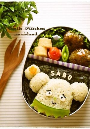 みいつけた！サボさん＊キャラ弁-レシピのメイン写真