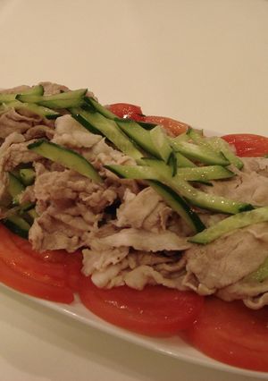 豚肉の冷しゃぶサラダ-レシピのメイン写真