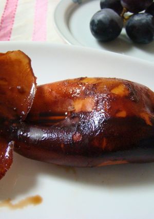 やわらかく出来た！フライパンでイカ焼き！-レシピのメイン写真
