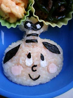 キャラ弁☆簡単ぜんまいざむらい-レシピのメイン写真