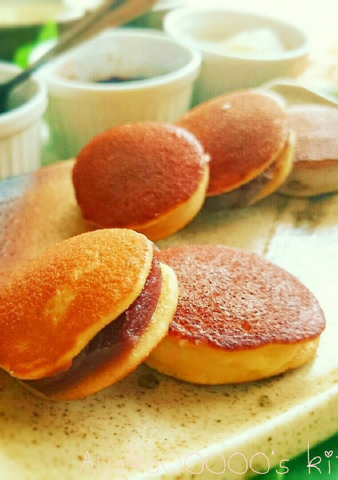 ふんわりしっとり手作りどら焼き-レシピのメイン写真