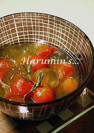 カラフル☆プチトマトのコンポート-レシピのメイン写真