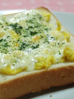じゃこ&卵チーズトースト✿-レシピのメイン写真