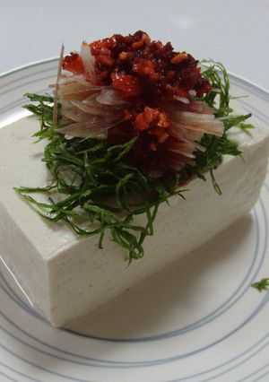 食べるラー油de冷やっこ-レシピのメイン写真