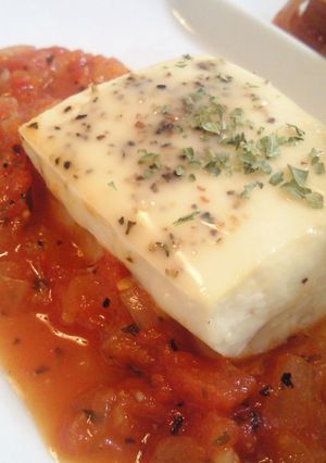 ★豆腐のハムチーズサンドのレンジ蒸し★-レシピのメイン写真