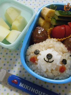キャラ弁☆くまさん-レシピのメイン写真