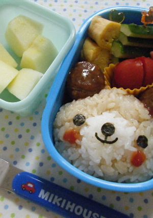 キャラ弁☆くまさん-レシピのメイン写真