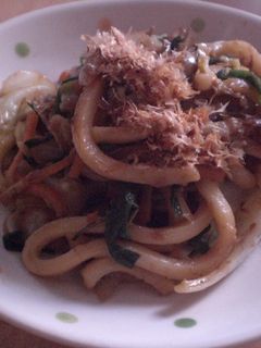 ツナ入り焼きうどん-レシピのメイン写真
