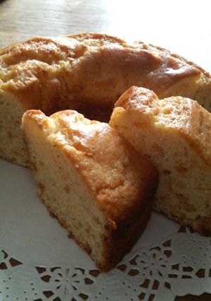 ホットケーキミックスでゆずジャムケーキ-レシピのメイン写真