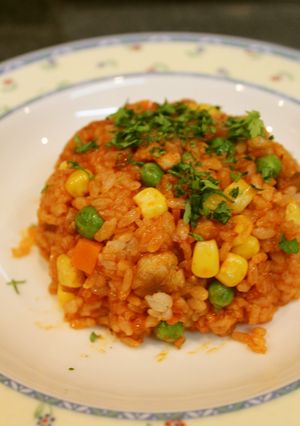 ミックス野菜の♡ケチャップライス-レシピのメイン写真
