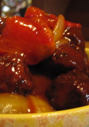 簡単！甘うま！トマトソースの肉団子-レシピのメイン写真