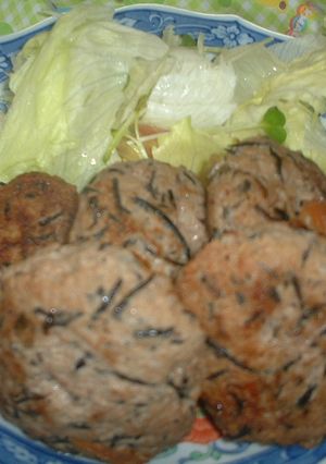 ひじきの煮物バーグ-レシピのメイン写真
