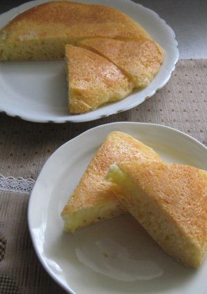 ホットケーキの素でチーズ味なパンケーキ-レシピのメイン写真