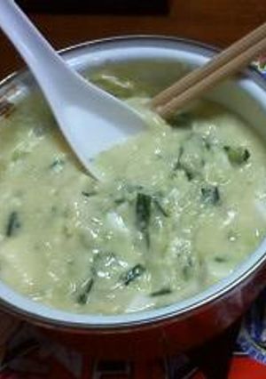 豆腐ニラ卵あんかけスープ-レシピのメイン写真