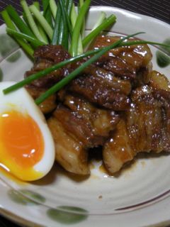 角煮風!?とろける豚の甘酢煮☆半熟卵添え-レシピのメイン写真