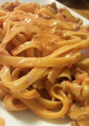 チキンのトマトクリームパスタ-レシピのメイン写真