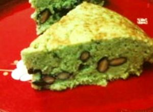 炊飯器＆HMで簡単♪黒豆抹茶おからケーキ-レシピのメイン写真