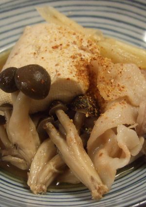 簡単！肉豆腐しめじ入り-レシピのメイン写真