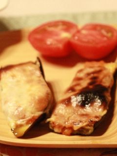 茄子のトマトチーズ焼き♪-レシピのメイン写真