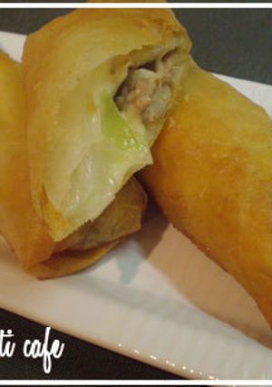 *鶏ネギチーズ春巻き*-レシピのメイン写真