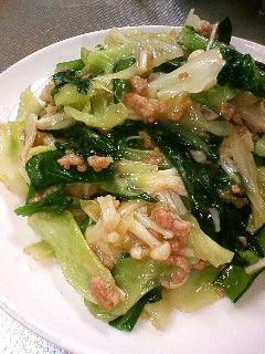 お気に入り!そぼろあんかけの野菜炒め-レシピのメイン写真