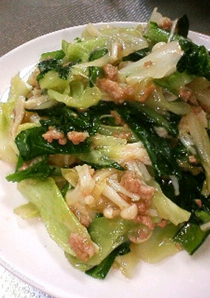 お気に入り！そぼろあんかけの野菜炒め-レシピのメイン写真