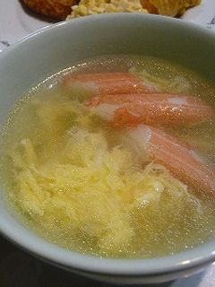 かにかま玉スープ-レシピのメイン写真