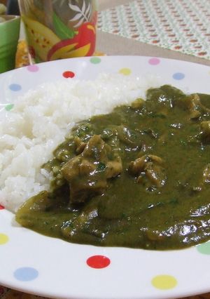 ほうれん草のグリーンカレー★-レシピのメイン写真