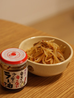 食べるラー油ともやしであと一品!!!!-レシピのメイン写真