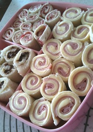 くるくるラップサンドイッチ弁当◆運動会に-レシピのメイン写真