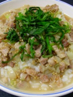 豚バラ肉のスープご飯-レシピのメイン写真