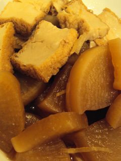 レンチンで作る☆大根と厚揚げの煮物-レシピのメイン写真