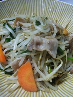 豚肉ともやしのオイスター炒め-レシピのメイン写真