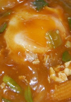 レトルトカレーうどん-レシピのメイン写真