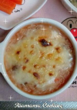 簡単♪トマトと牛肉のドリア(離乳食)-レシピのメイン写真