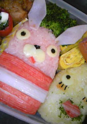 ウサビッチ☆キャラ弁-レシピのメイン写真