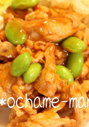 豚肉の枝豆入りケチャップソース-レシピのメイン写真