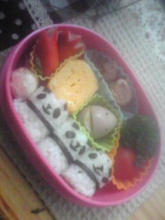 三人パンダチャン弁当-レシピのメイン写真