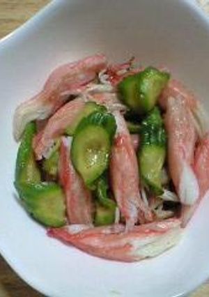 簡単酢の物-レシピのメイン写真